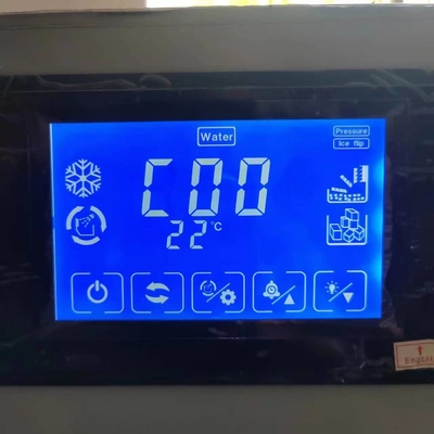 ICE-350P Stainless Steel Commercial Ice Make Machine with 105kg Storage Capacity Auto Cleaning Commercial Standing ICE Maker