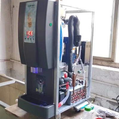 ICW-80 100kgs Countertop Ice Machine for bar Commercial Nugget Ice Maker Machine Dispenser Portable Making Ice with Water