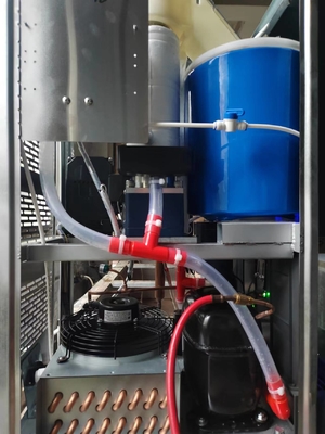 ICW-100 100kg/day Ice Cube Maker Machine with Air Cooling System Use for Restaurant and Sell Ice