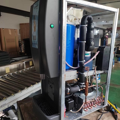 100kg Per Day Nugget Ice Maker Machine Dispenser Automatic Stainless Steel air Cooling Restaurant Ice Machine for Hotel