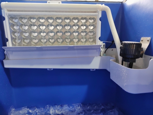 ICH-120P Wholesale Heart Shape Ice Making Machine Factory Commercial 10 Grams Per Piece Stainless Steel Secop Compressor