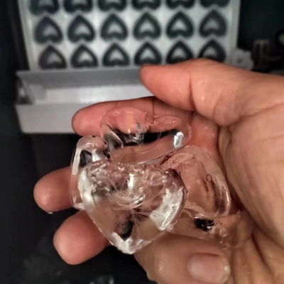 ICH-120P Wholesale Heart Shape Ice Making Machine Factory Commercial 10 Grams Per Piece Stainless Steel Secop Compressor
