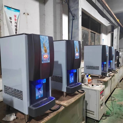2023 New Ice Water Dispenser Crystal Ice Maker Machine Granular Nugget Ice Machine for bar Hospitality bar Cocktail