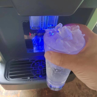 2023 New Ice Water Dispenser Crystal Ice Maker Machine Granular Nugget Ice Machine for bar Hospitality bar Cocktail