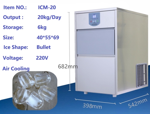 IIM-20 Newest Professional Bullet Ice Maker Making Machine Commercial Factory Price