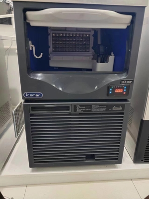 ICE-120P 55kg Per Day Cube Ice Maker Machine Commercial Stainless Steel Crystal Maquina De Gelo Em Barra