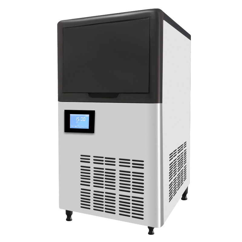 Spraying Mini 25kg Square Commercial Ice Maker Stainless Steel Ice Cube Maker Machine 55lb Ice Making Machine