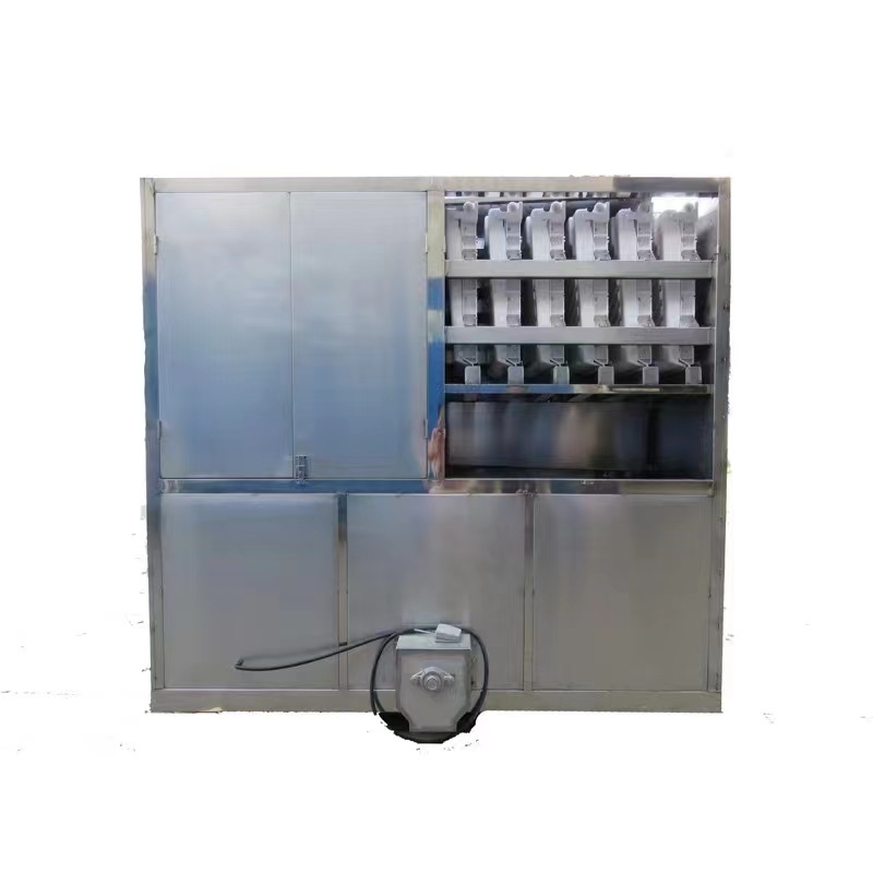 2T Per Day Large Capacity Ice Making Machine OEM & ODM Deep Freezer for Ice Maker Machine Factory Stainless Steel Make Ice
